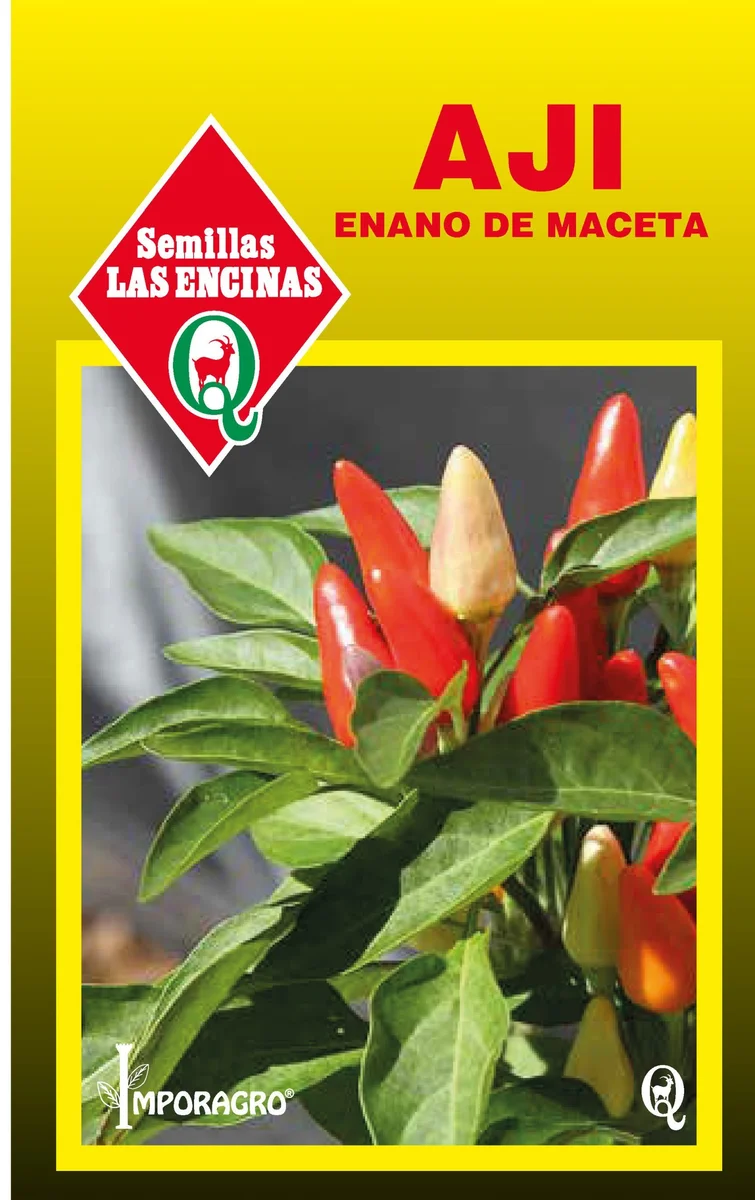 Semillas de Ají Enano de Maceta - Sobre para Huerto - Calidad Tradicional para Huerto en Chile