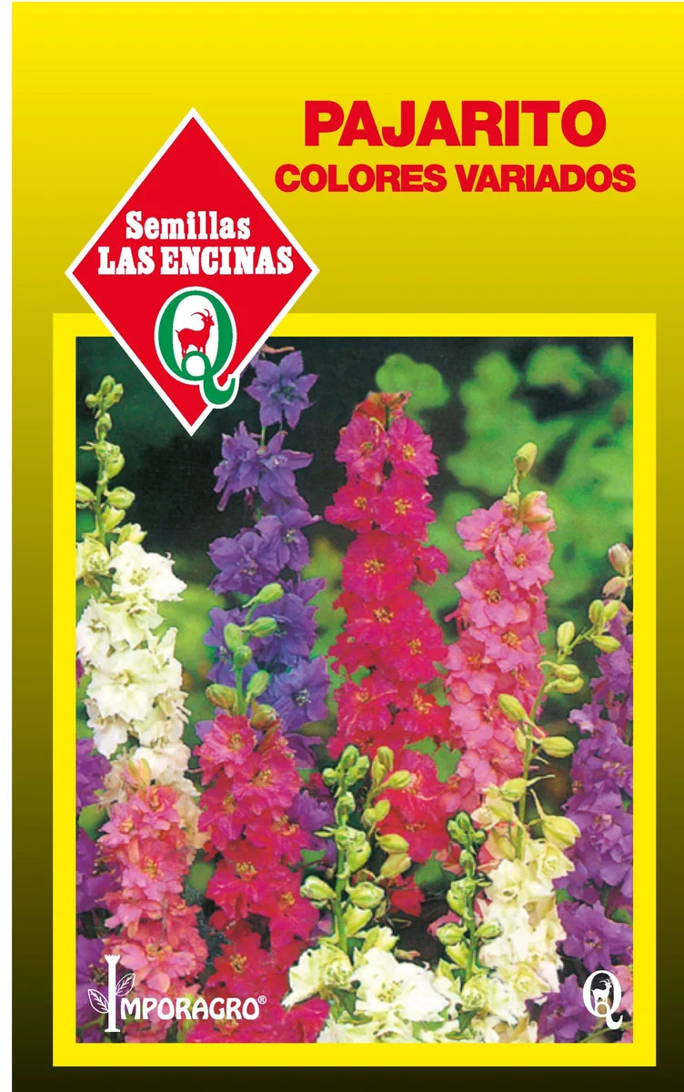 Semillas de Pajarito Colores Variados - Sobre para Huerto - Calidad Tradicional para Huerto en Chile