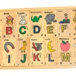 Asociación Letras Con Palabras Abecedario Madera Montessori