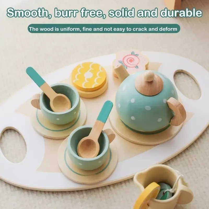 Juego Tazas De Té Madera Niños Juguete Didáctico Montessori - Juguete Didáctico de Madera en Chile - Vista 6