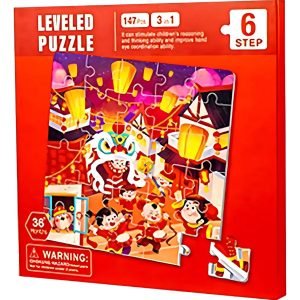 Juego De Rompecabeza Magnetico Libro Plegable Montessori Fiesta