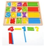 Set Numeros Y Operaciones Matematicas Madera Montessori A