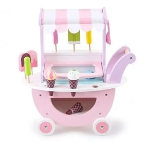 Carro de Helados Didáctico en Madera - Juego Simbólico Montessori