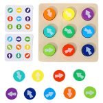 Juego Patrones De Flechas Desafio Concentracion Montessori