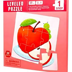 Juego De Rompecabeza Magnetico Libro Plegable Montessori Fruta