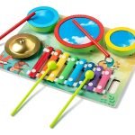Juguete Xilofono Mas Percusion Montessori Multicolor