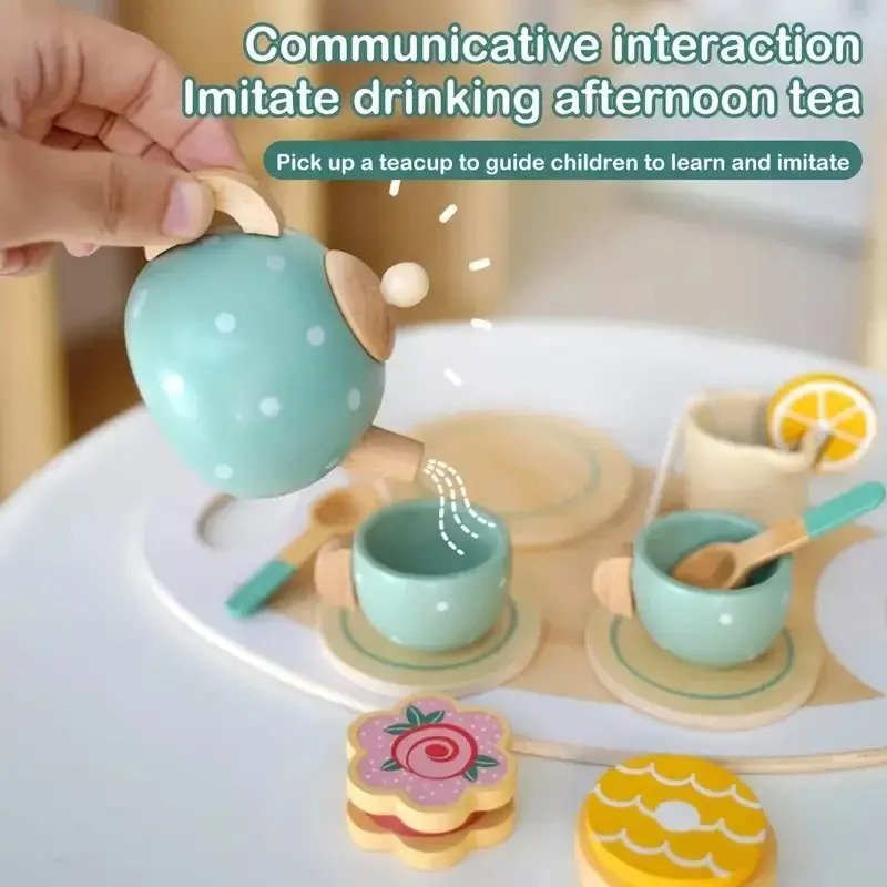 Juego Tazas De Té Madera Niños Juguete Didáctico Montessori - Juguete Didáctico de Madera en Chile - Vista 7